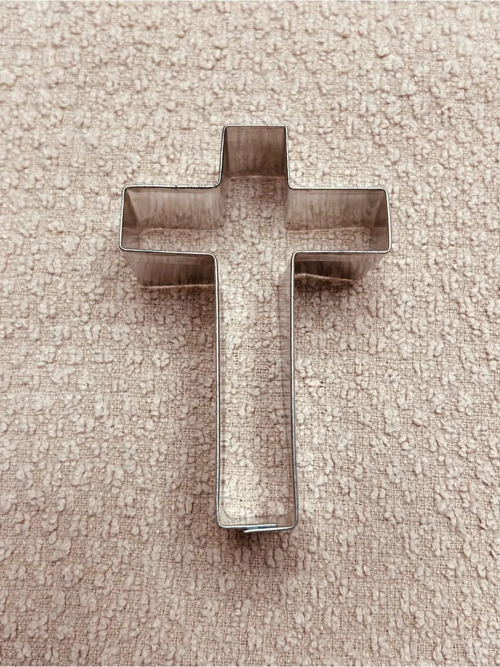 Metal Cookie Cutters Lot of 4 Christian Theme Cross x2 Dove Church